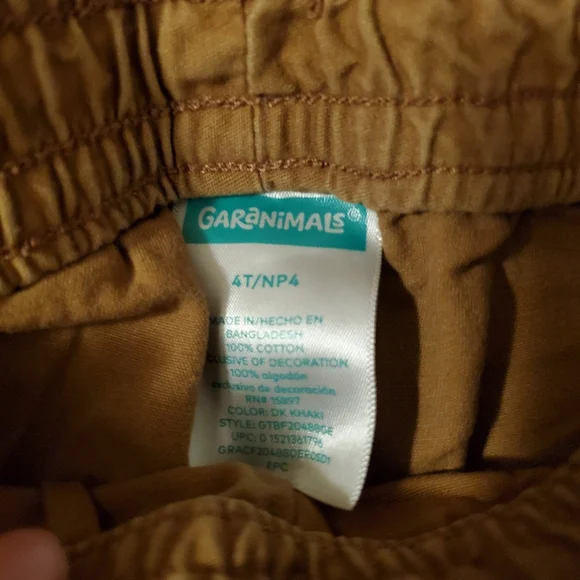 Bundle Boys4T Assorted Bottoms Toddler Pants Old Navyx6 Wranglerx1 Garanimalsx1 - Picture 4 of 9